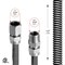 Flextron Gas Line Hose 5/8'' O.D. x 12'' Length 3/4" FIP x MIP Fittings, Stainless Steel Flexible Connector FTGC-SS12-12P - alternate 4